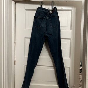 Madewell Dark Blue Skinny Jeans